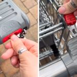 jak odblokować wózek sklepowy