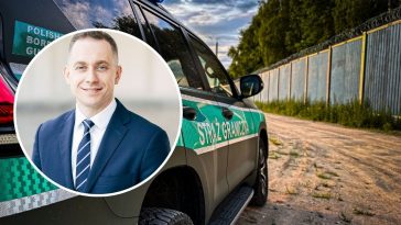 co z zaporą na granicy z białorusią