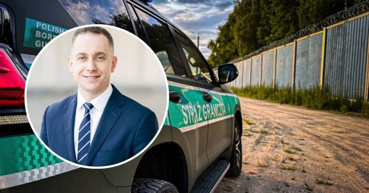 co z zaporą na granicy z białorusią