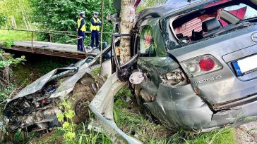 wara nozdrzec wypadek