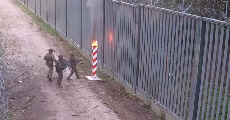 granica z Białorusią podpalenie
