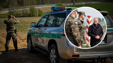 premier na granicy z białorusią