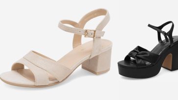 sandały na słupku ccc