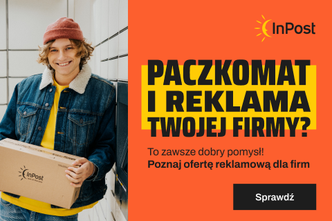 reklama na paczkomacie