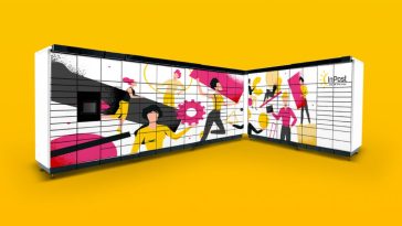 inpost reklama na paczkomatach