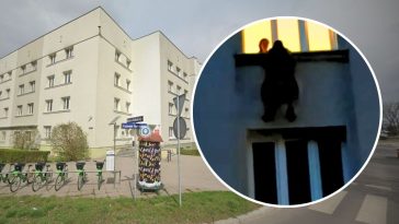 toruń wypadł z okna