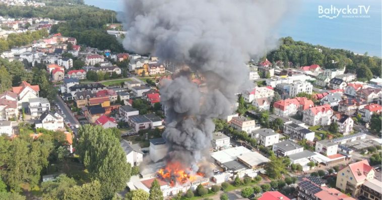 władysławowo pożar