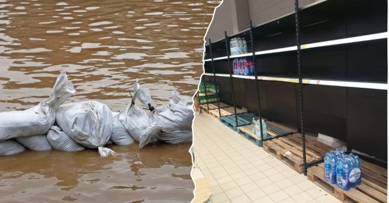 wrocław puste półki w sklepach