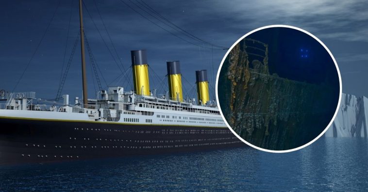 titanic wrak rozpad