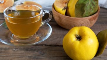 pigwa do herbaty z miodem