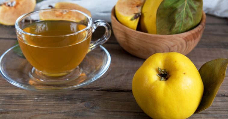 pigwa do herbaty z miodem