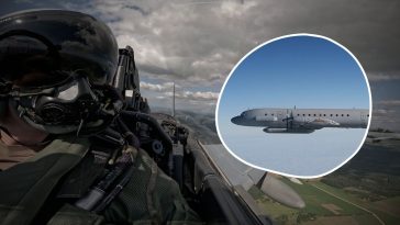 rosyjski samolot nad bałtykiem