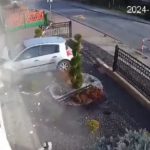 galewice wjechala w dom