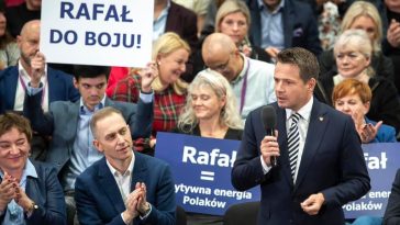 trzaskowski w aleksandrowie łódzkim