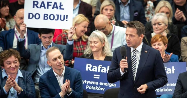 trzaskowski w aleksandrowie łódzkim