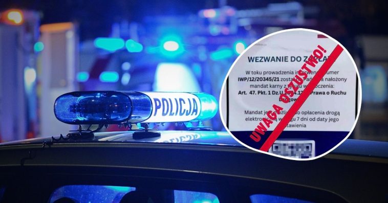 fałszywe mandaty