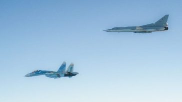 rosyjskie bombowce nad bałtykiem