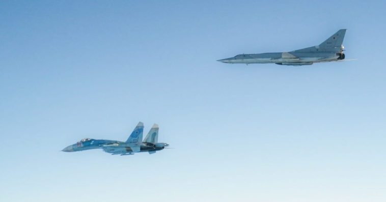 rosyjskie bombowce nad bałtykiem