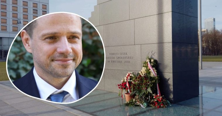 pomnik smoleński schody likwidacja