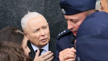 Kaczyński na granicy