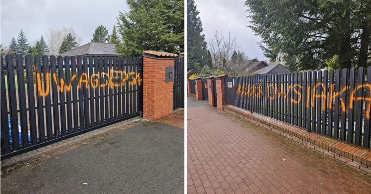 dom owsiaka zniszczony