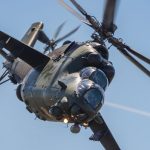 rosyjski śmigłowiec nad bałtykiem