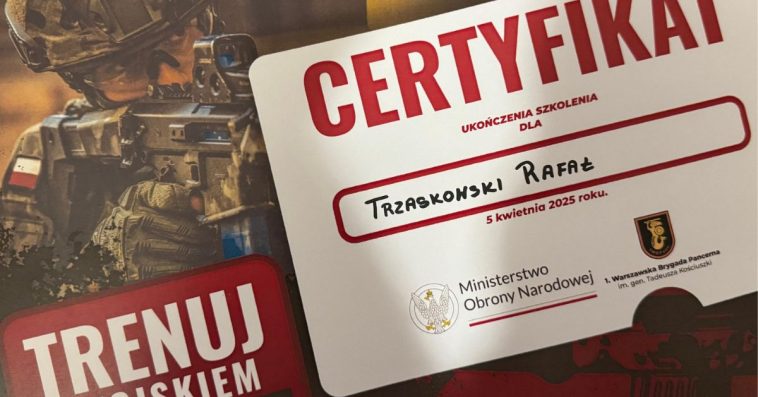 trzaskowski trenuje wojsko