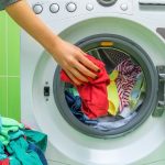 reklamówka w pralce