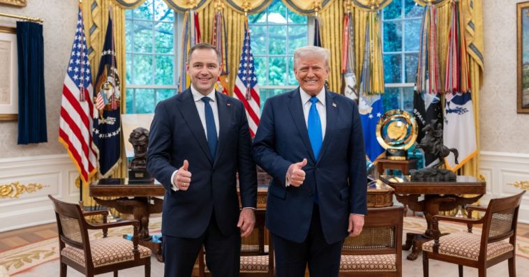 nawrocki trump w bialym domu