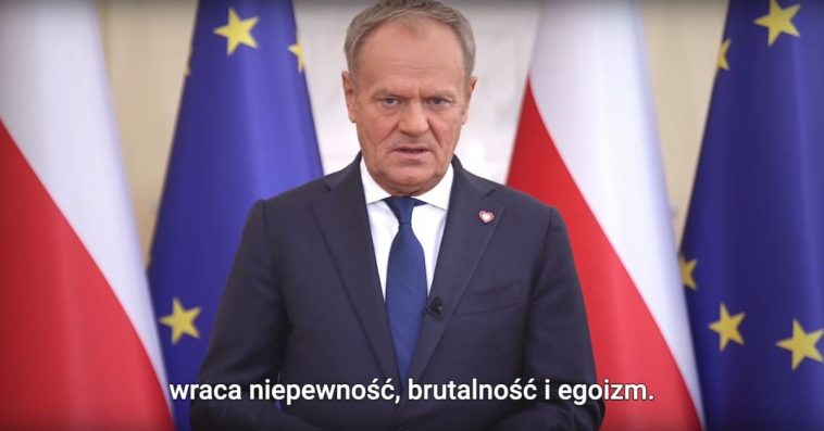 orędzie tuska online dzisiaj youtube