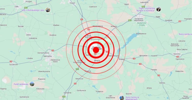 trzęsienie ziemi w polsce 2025