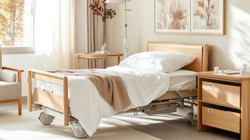 łóżka rehabilitacyjne dla chorych