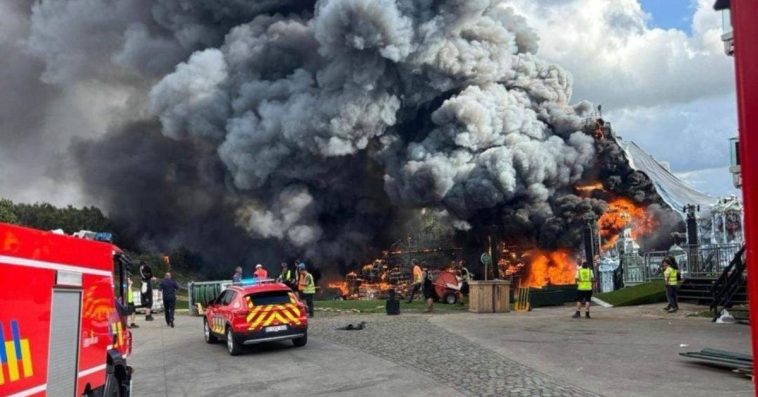 tomorrowland 2025 pożar sceny