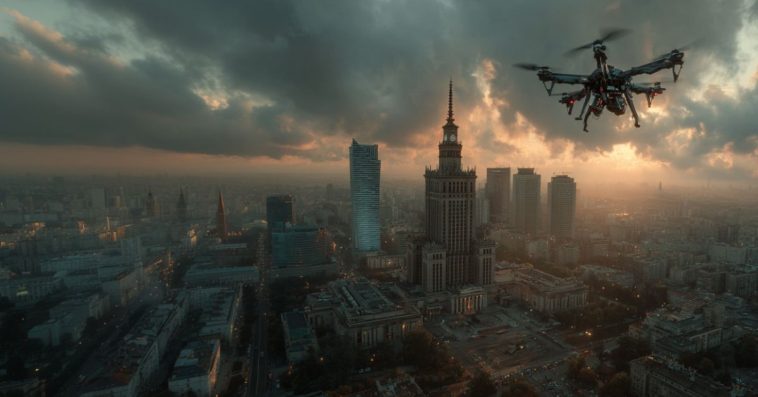 rosyjskie drony na ukrainie