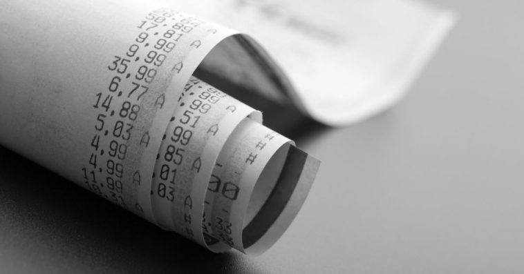 paragony do jakiego kosza