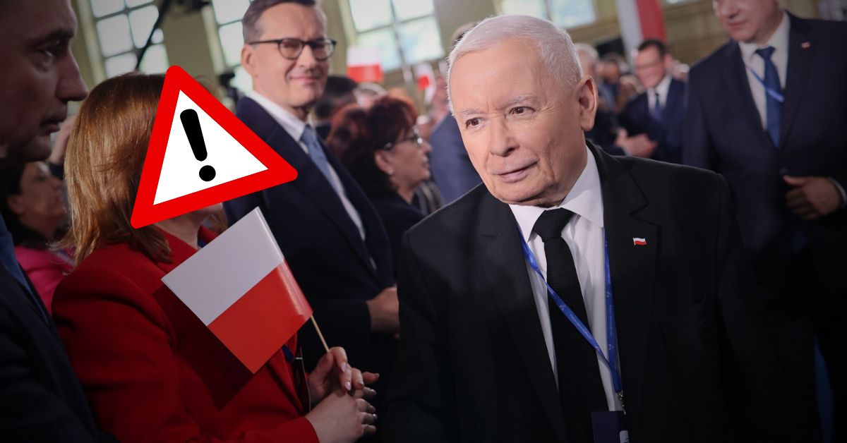Chodzi za Kaczyńskim krok w krok. Media ustaliły, kim jest tajemnicza kobieta