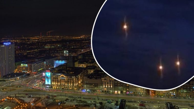 kule ognia kielce na niebie