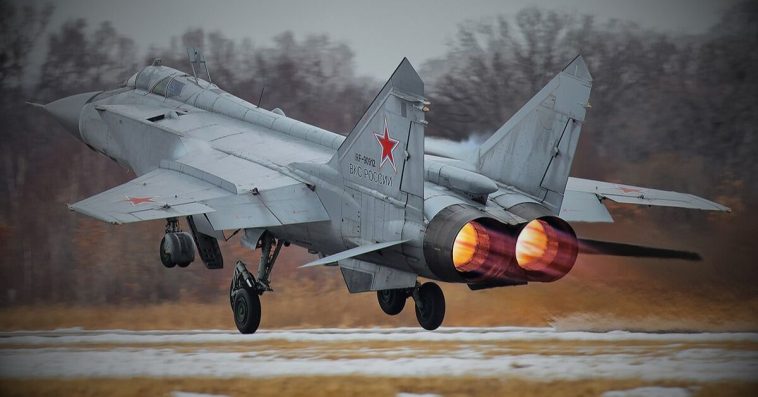 rosyjskie myśliwce nad polską