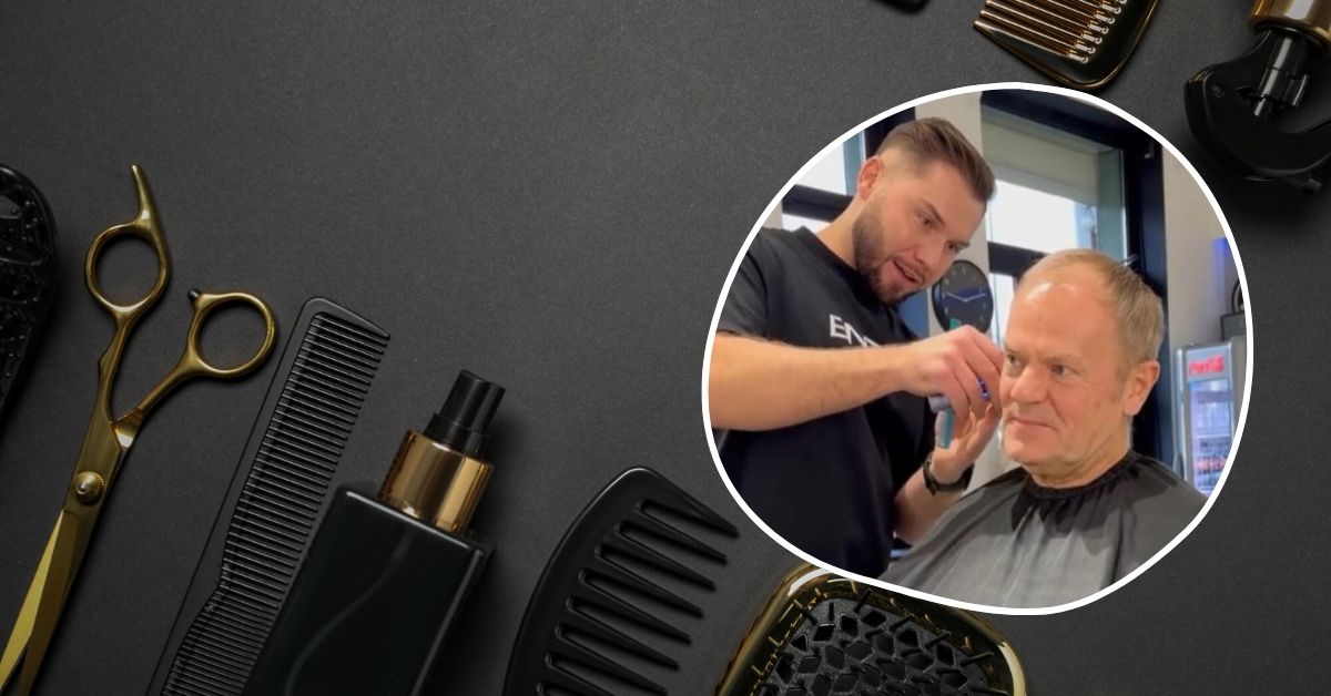 Tusk pojawił się u fryzjera. W sieci aż wrze. Nagranie wzbudza skrajne emocje