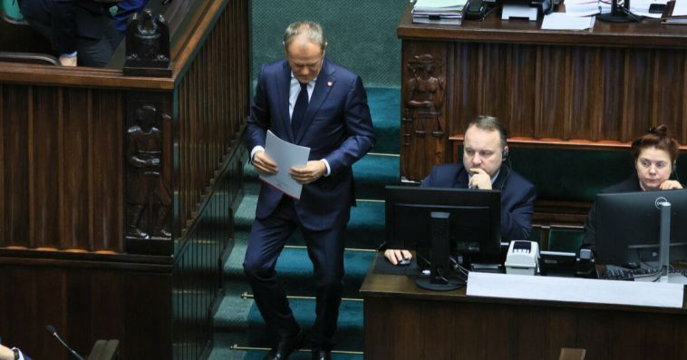 tusk sejm dzisiaj