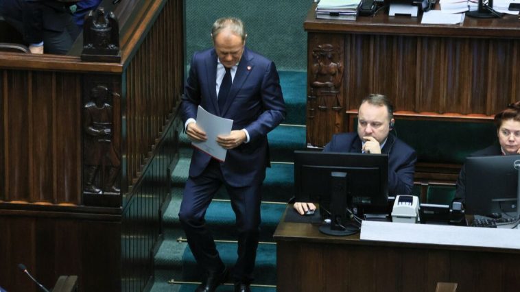 tusk sejm dzisiaj