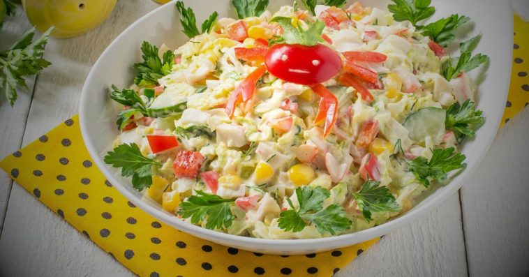 sałatka słoneczna przepis