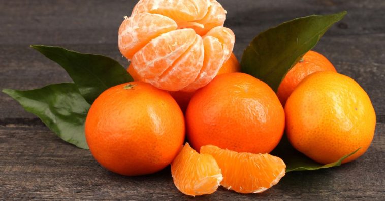 wysuszone mandarynki