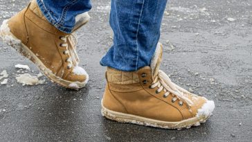 śliskie buty zimowe co zrobić