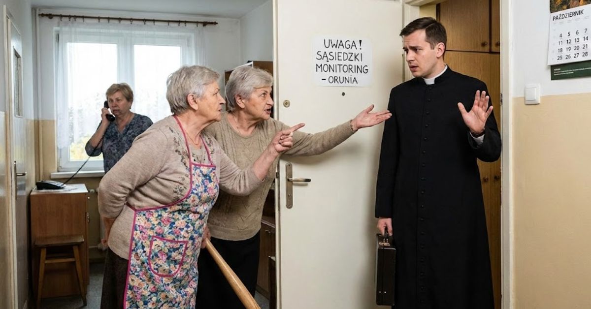 Seniorki pogoniły bejsbolem księdza. Okazało się, iż był prawdziwym duchownym