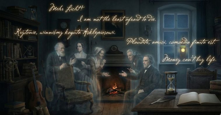 ostatnie słowa znanych ludzi przed śmiercią