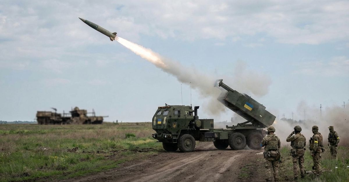 Rosyjski punkt dowodzenia w ogniu. Ukraina użyła potężnej amerykańskiej broni