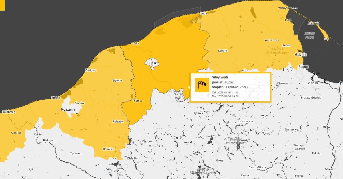 Wichura na Wielkanoc. Nadciąga pogodowy koszmar. Porywy wiatru do 90 km/h