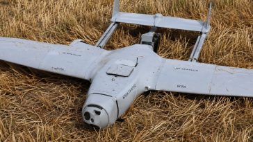 rosyjski dron spadł w polsce