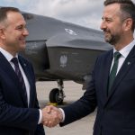 przelot f35 nad polską trasa
